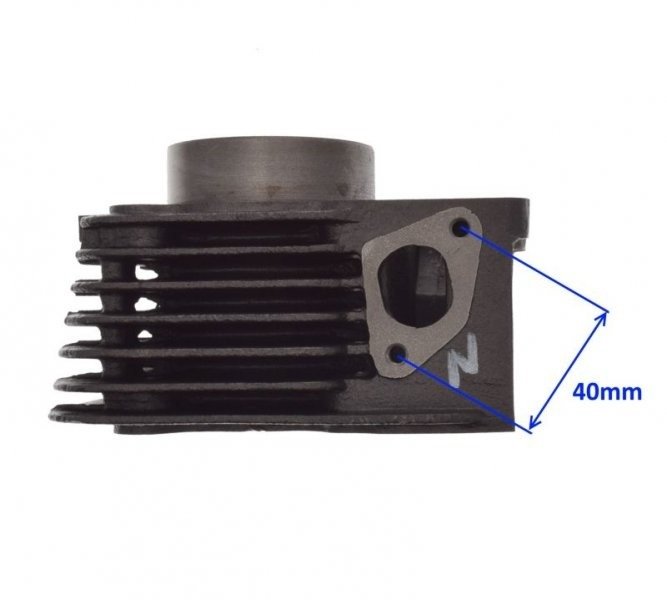 Cylinder piaggio vespa 125ccm 4t goły