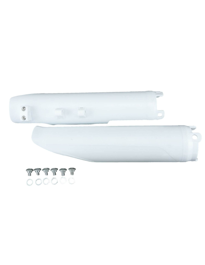 Osłony lag białe cross dirtbike Kayo T4 250 Enduro