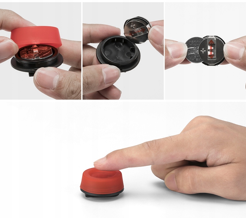 ROCKBROS Lampka rowerowa tylna Led 3 tryby 34mm