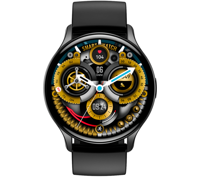 Smartwatch zegarek Rubicon męski RNCF11 czarny Bluetooth tryby sportowe SMS