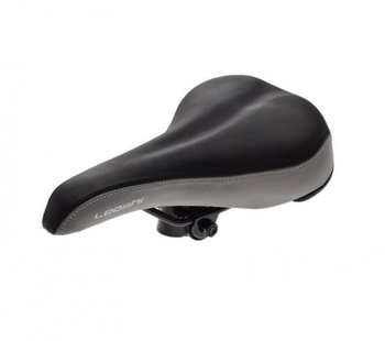 Siedzenie rowerowe mtb czarno/szare 265x175