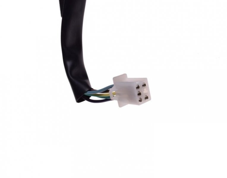 Lampa tył z błotnikiem qt-4 biały kierunkowskaz