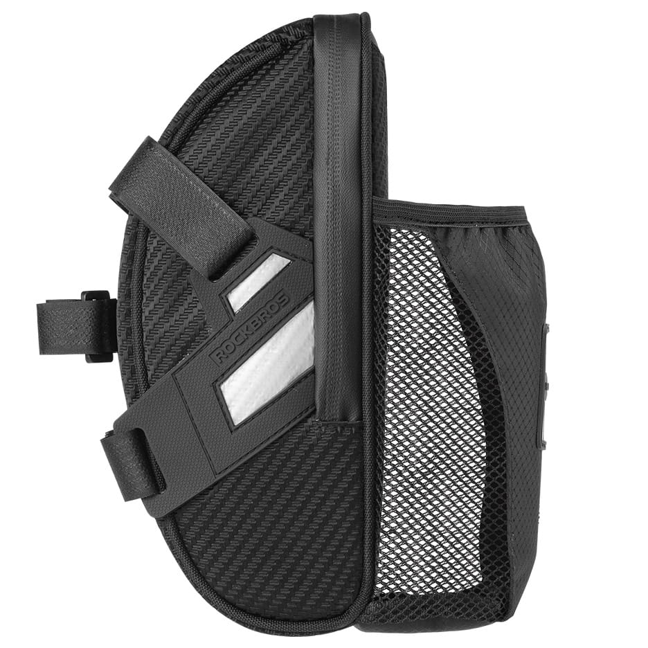 ROCKBROS Torba rowerowa podsiodłowa czarna (C35)