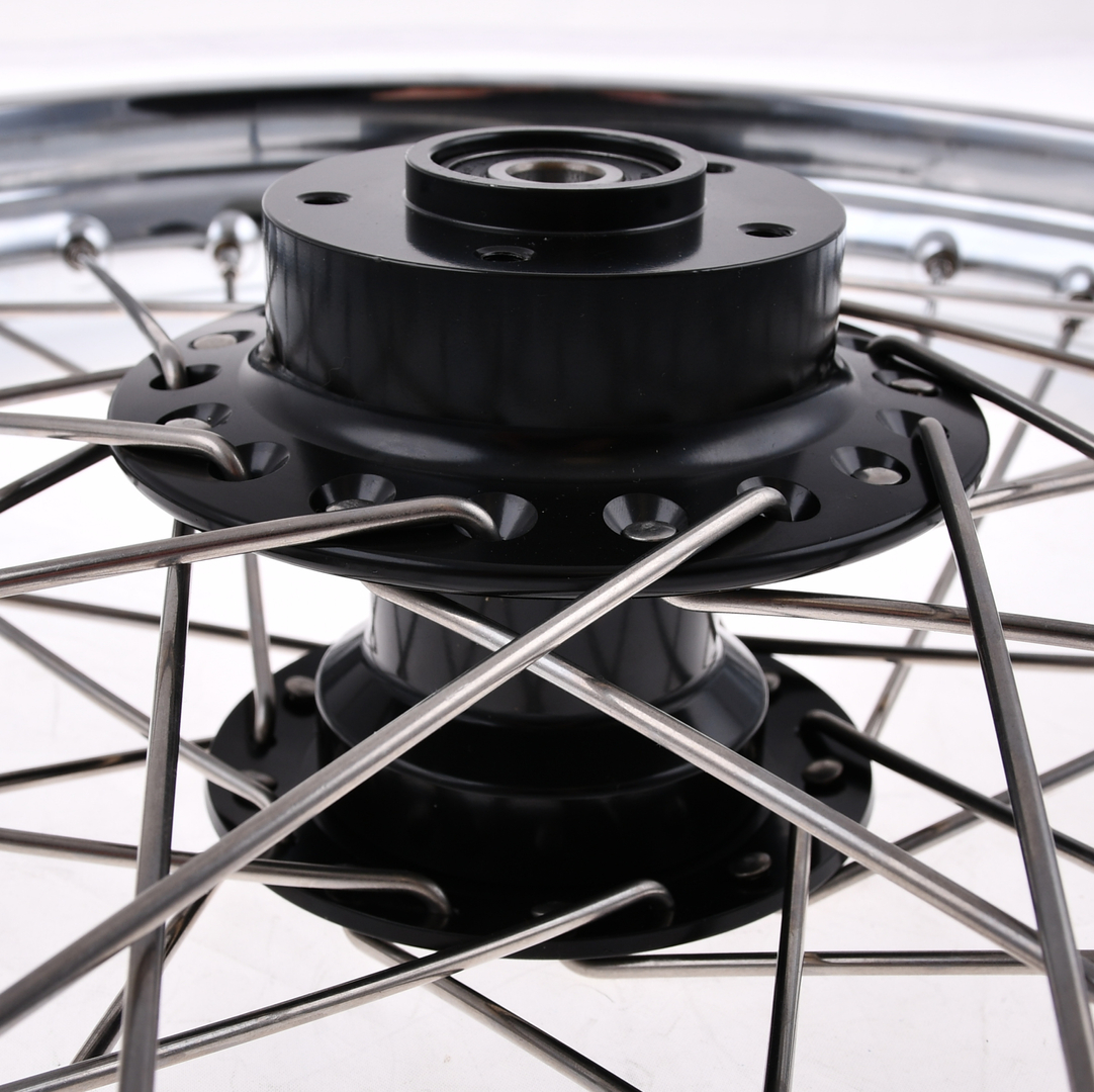 Koło jezdne 1,85x16 Simson S51 chrom inox DPR