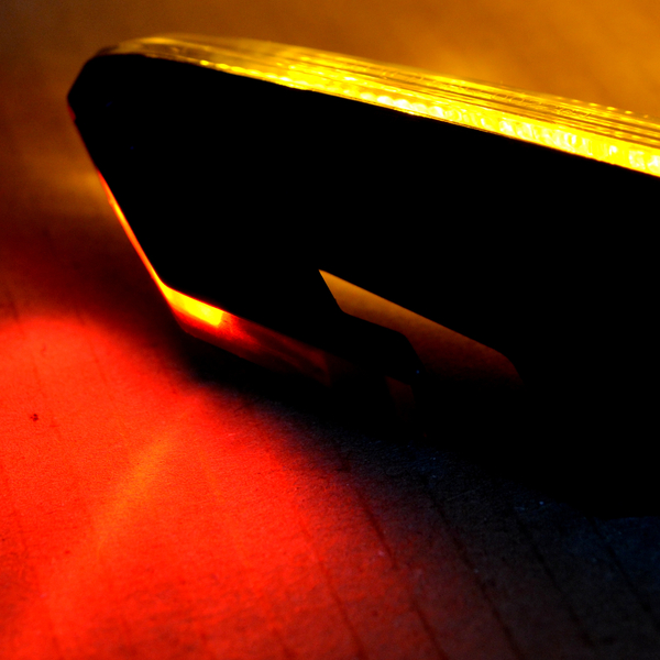 Kierunkowskazy Led Red Light czarne komplet