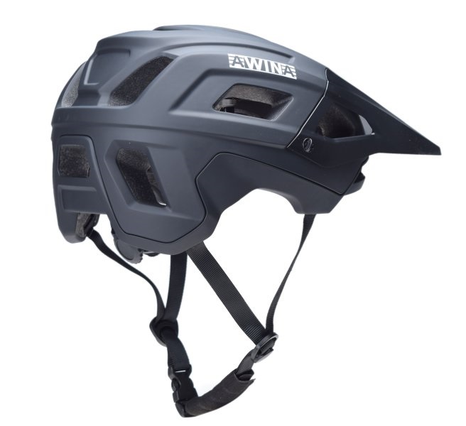 Kask rowerowy Awina by Moon rozmiar L 58cm - 61cm czarny