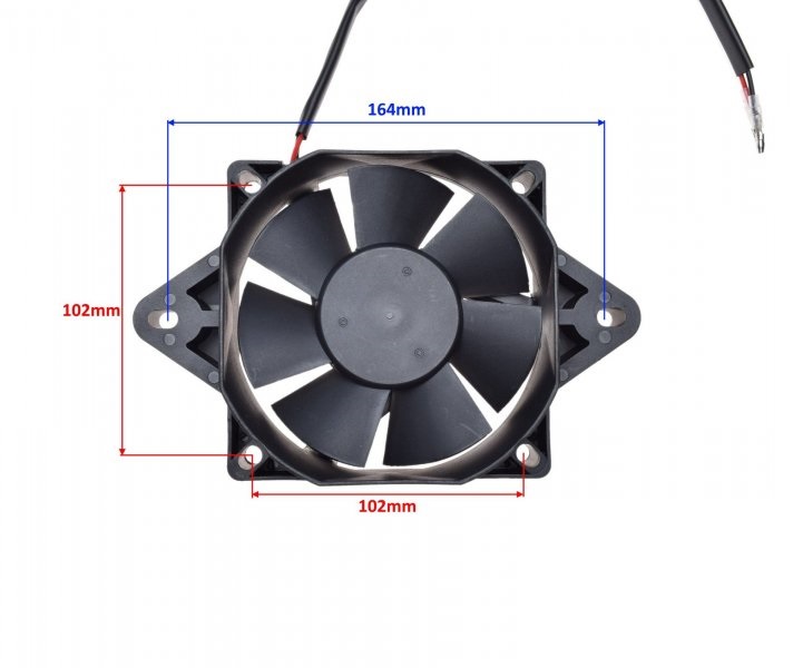 Wentylator silnika ATV 200 z zabepieczeniem