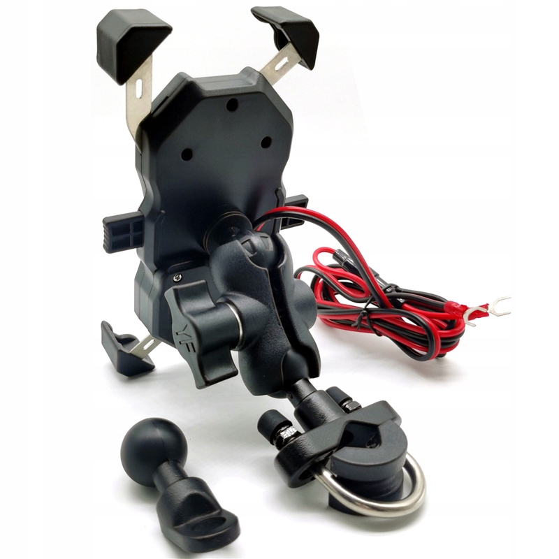 Uchwyt na telefon ładowanie Indukcyjne 15W + USB