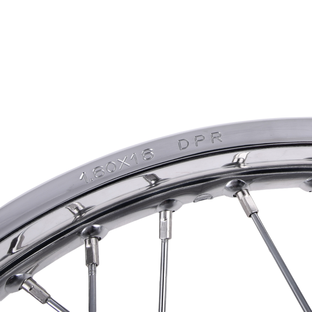 Koło felga 16cali 1,60 Simson S50 S51 chrom INOX