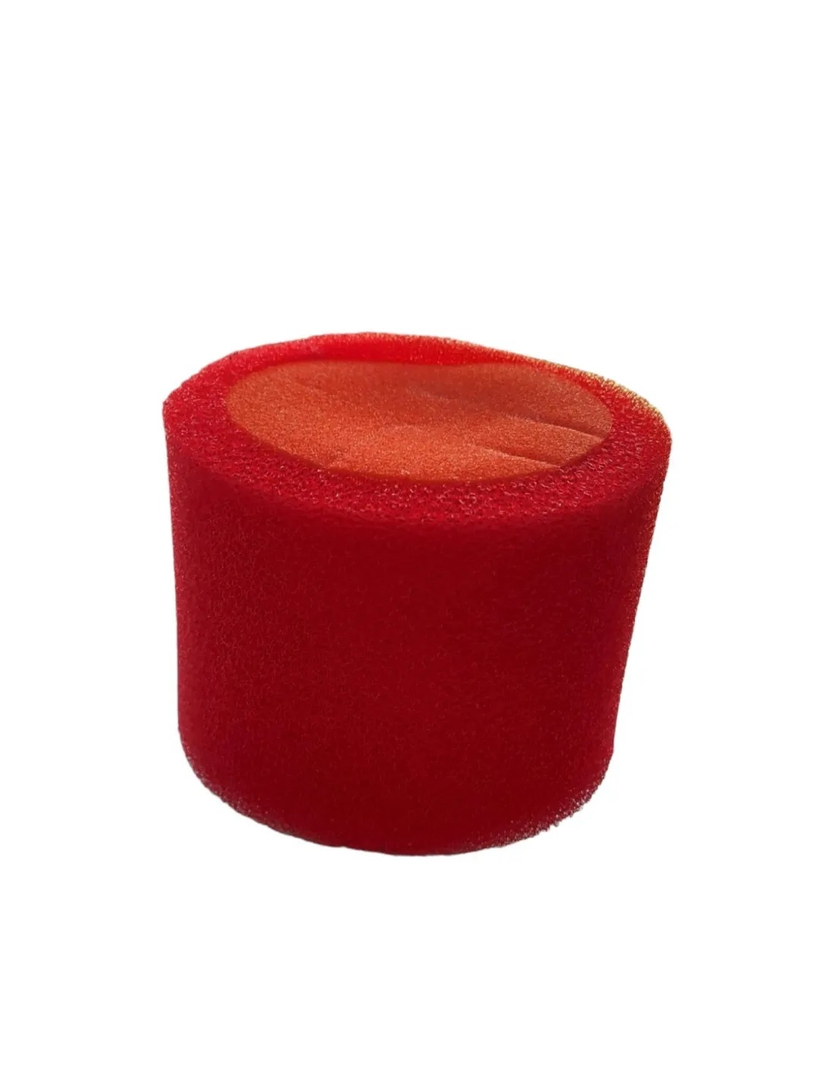 Filtr powietrza 45mm prosty czerwony pitbike MRF 120 140 Kayo 140 Pitgang