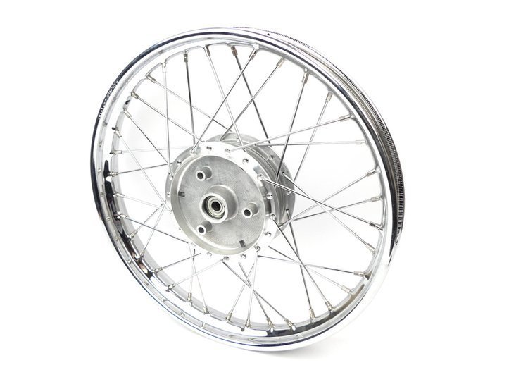 Obręcz koło flega 16cali 1,50 simson s51 chrom mza