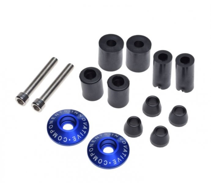 Końcówki kierownicy Yamaha NMAX Niebieskie