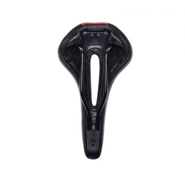 Siedzenie Rowerowe Siodełko MTB Czarno Czerwone