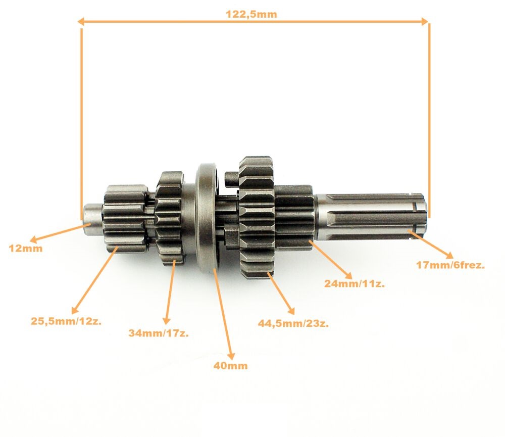 Skrzynia biegów quad atv 70 90 110 125 Router XL XM XS Zipp Kid