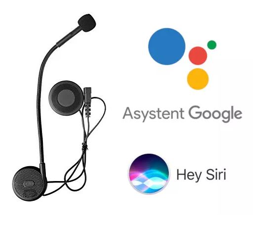 FreedConn L1M Zestaw Słuchawkowy Asysyent Siri Google Bluetooth