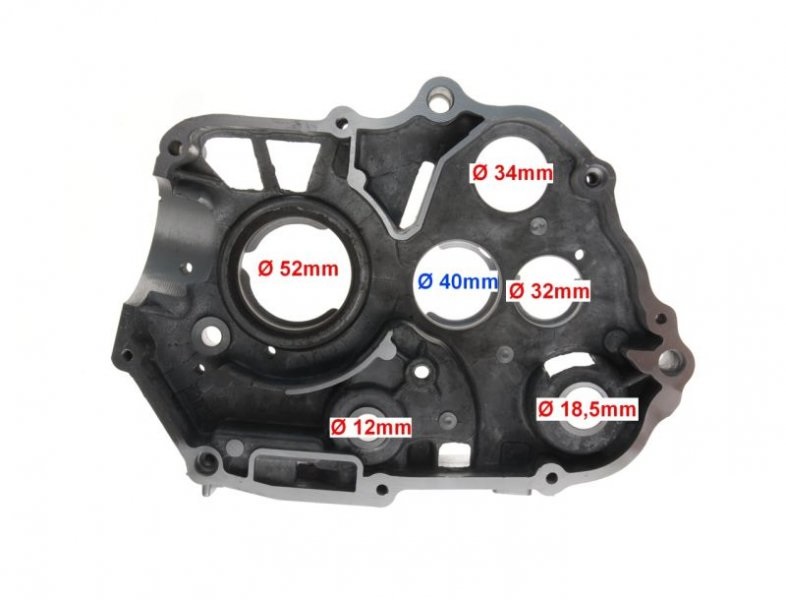 Karter prawy obudowa silnika 139FMB 4T