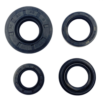 Uszczelniacze simmeringi 4 sztuki 2T Malaguti Yamaha Aprilia Keeway