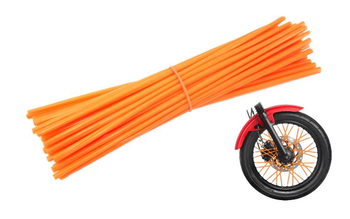 Opaska na szprychy pomarańczowa 36 sztuk 240mm