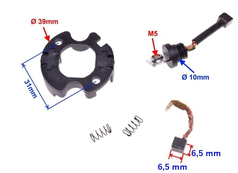 Zestaw Naprawczy Rozrusznika Elektrycznego 4T 2T