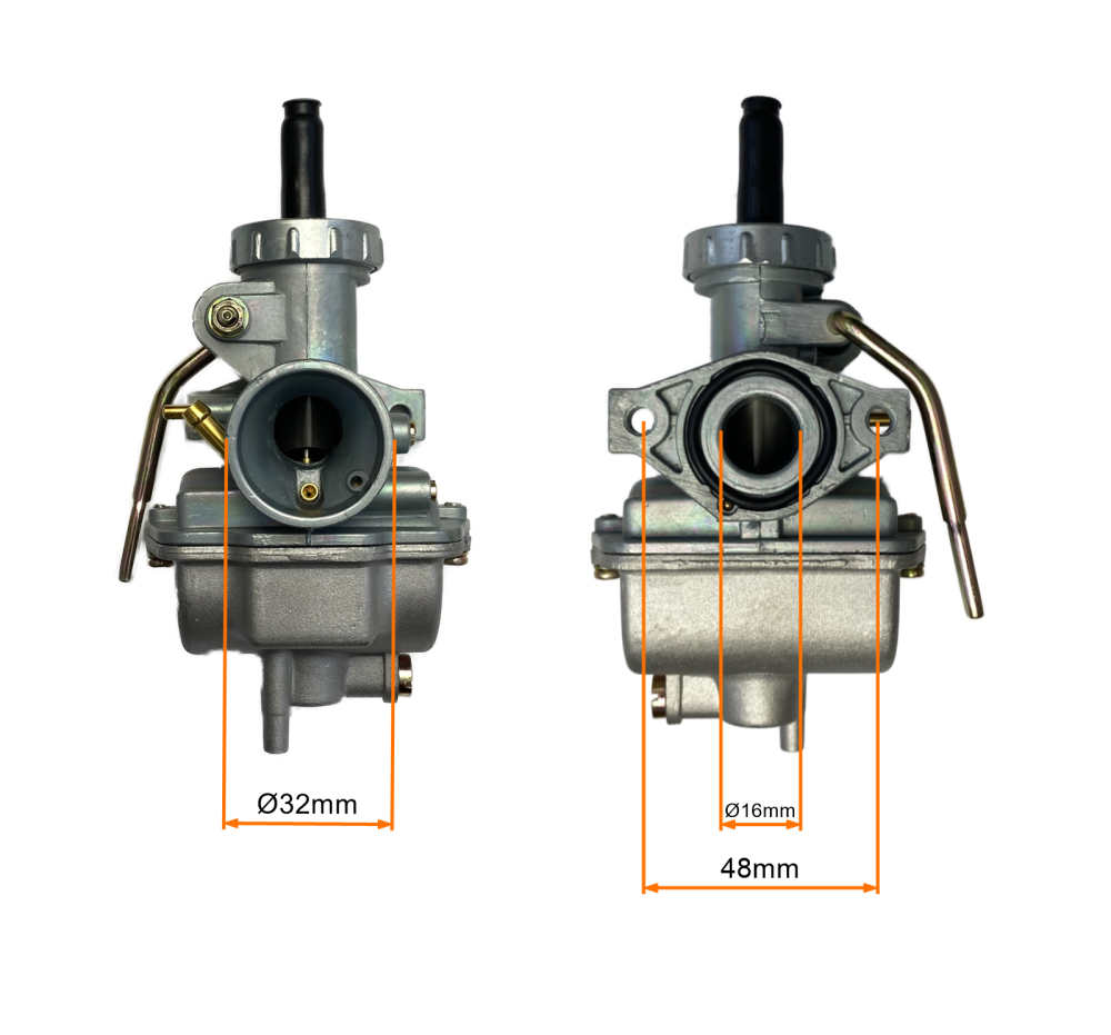 Gaźnik 139FMB ssanie ręczne metalowa dźwignia Barton Junak Kingway Romet