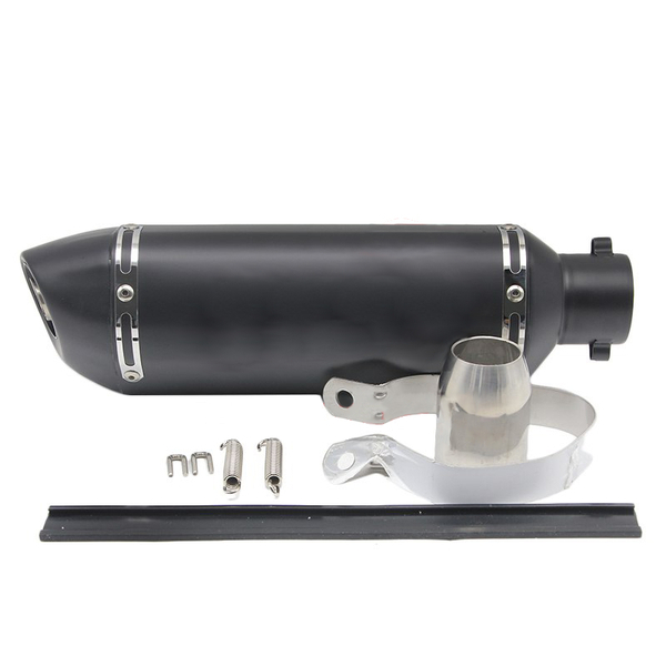 Tłumik wydech końcówka wydechu D-TYPE czarny kpl