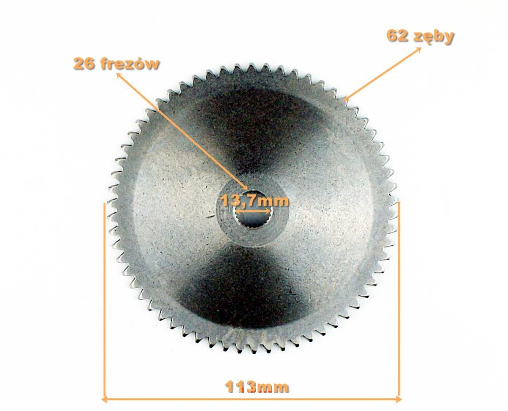 Wariator skuter 4T GY6 139QMB Zipp Barton Keeway