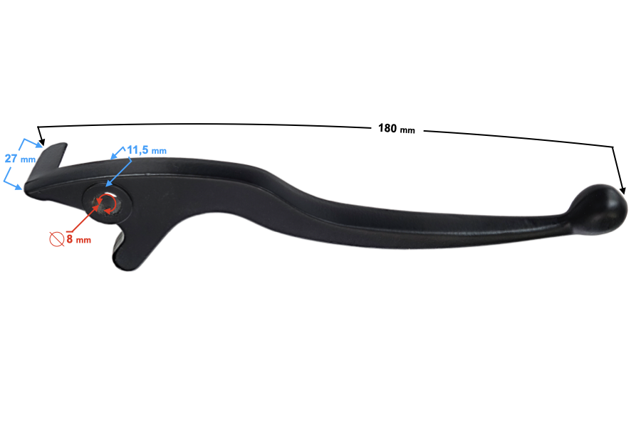 Dźwignia prawa hamulca przedniego skutera Falcon