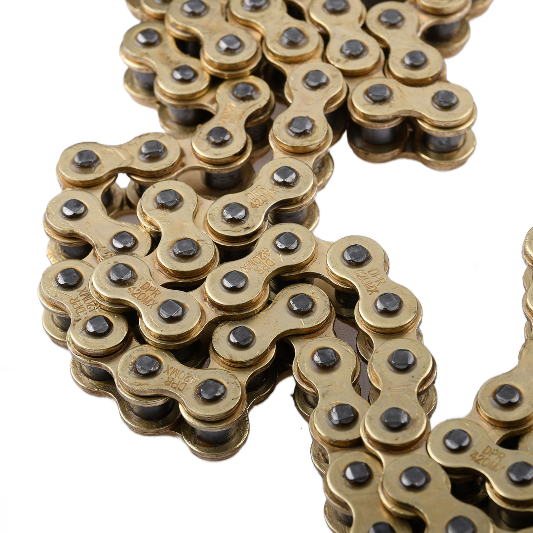 Łańcuch napędowy 112 ogniw 420MX złoty Professional Simson S51 DPR Performance