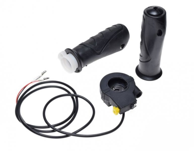 Manetka gazu z korpusem do silnika rowerowego 2T