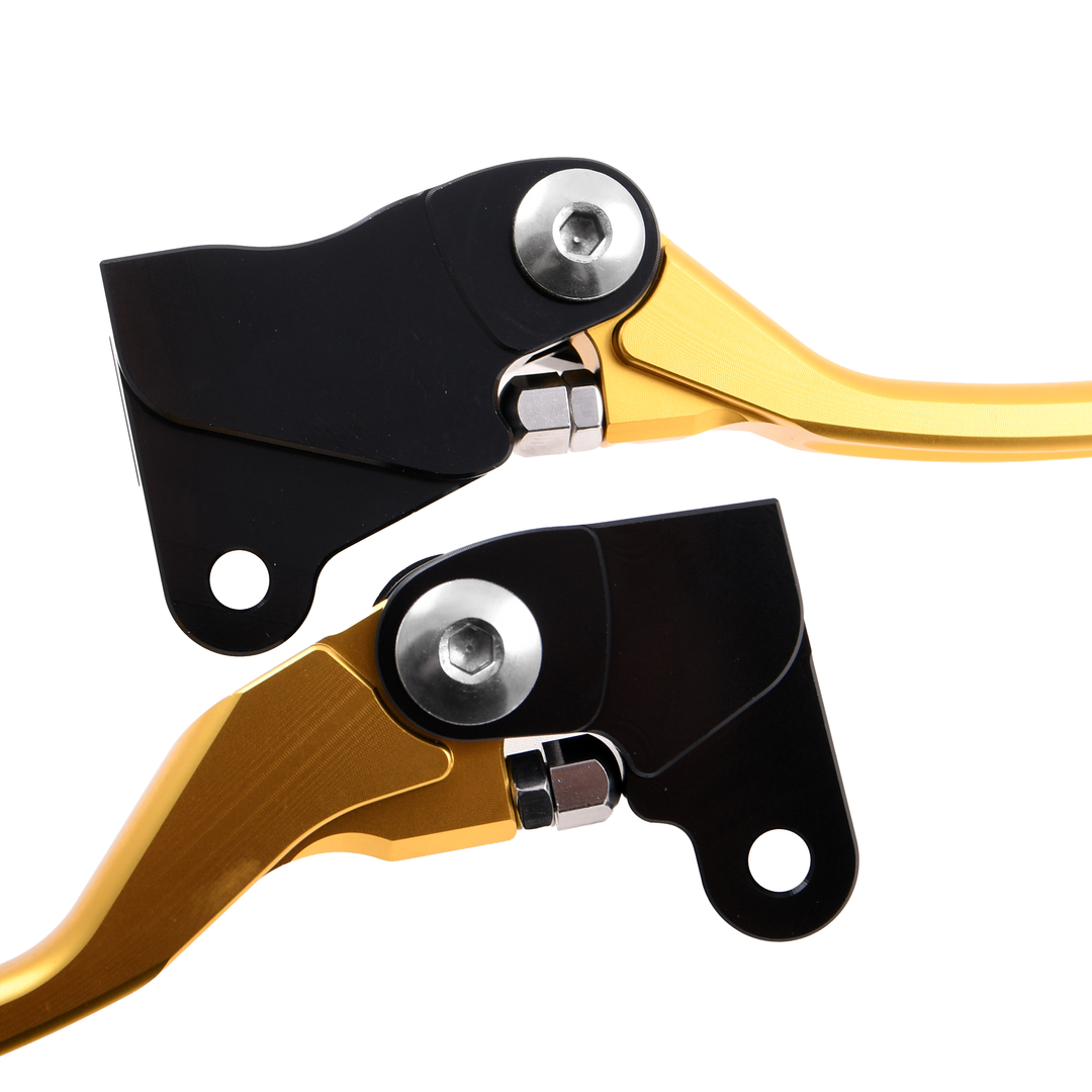 Dźwignia hamulca i sprzęgła złote aluminiowe Simson DPR Performance