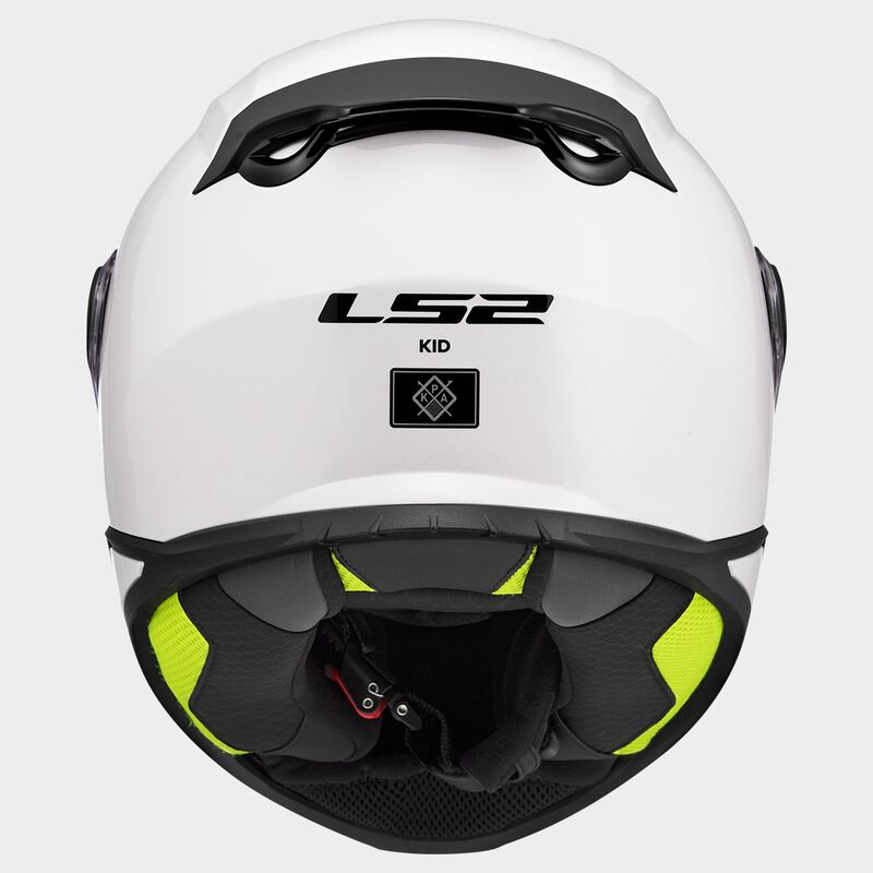 Kask dziecięcy LS2 FF812 Kid Solid White homologacja 22.06