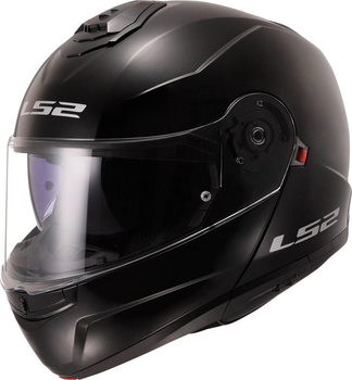 Kask szczękowy LS2 FF908 STROBE II SOLID BLACK homologacja ECE 22.06