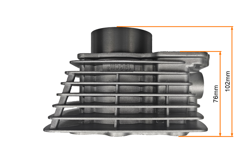 Cylinder 200cc 63,5mm sw. 15mm powietrze quad atv Fuxin Loncin Shineray