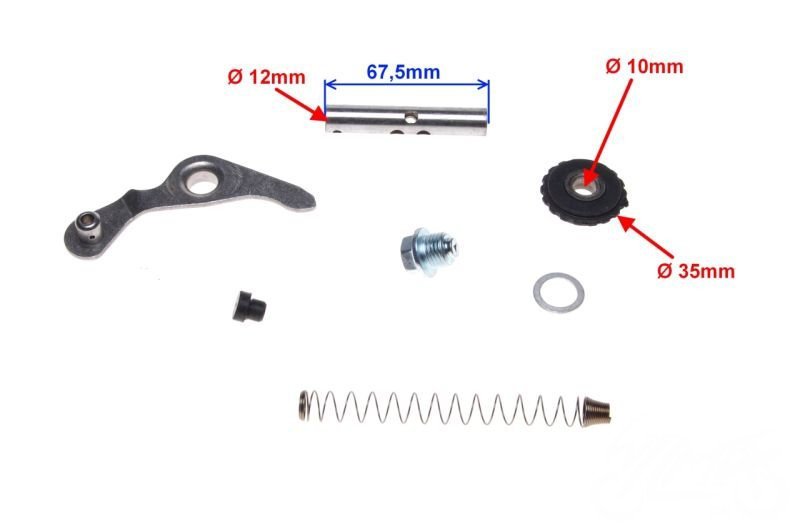 Napinacz łańcuszka rozrządu motorower 4t 139fmb