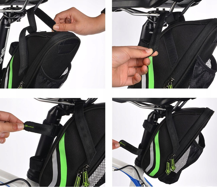 ROCKBROS Torba rowerowa pod siodełko 1l (C7-BK)