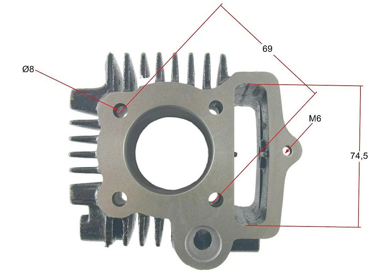 Cylinder KING quad atv 4T 47,00 152FMB komplet