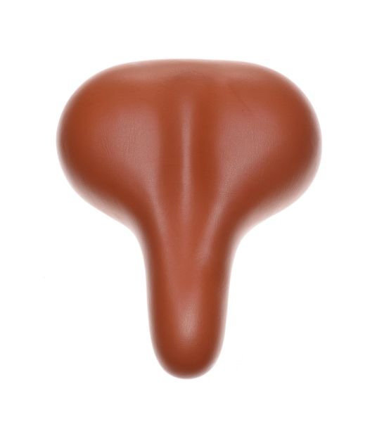 Siedzenie rowerowe na sprężynie brązowe 245x200