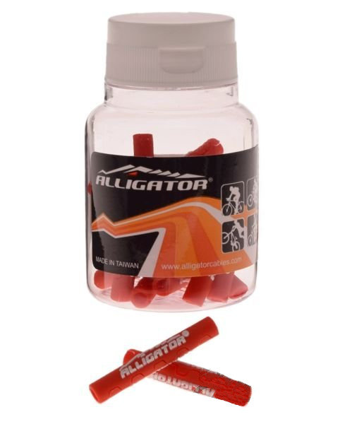 Osłona pancerza silikonowa alligator czerwona 4mm