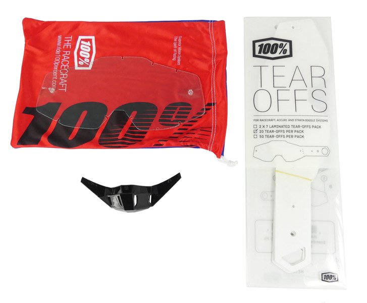 Gogle 100% racecraft abyss black lustrzanka 2020