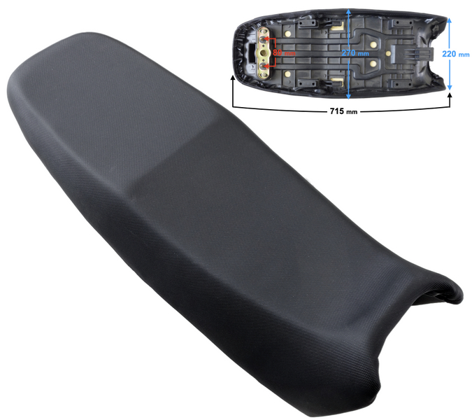 Kanapa siedzenie do motoroweru Barton Sprint 2