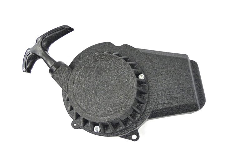 Szarpak starter czarna alu pocket bike mini bike