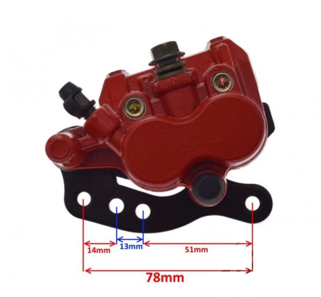 Zacisk hamulca przód Romet CRS50/125