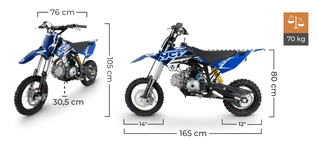 Pit Bike YCF Pilot Z155 PL