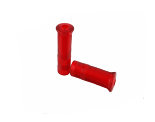 Manetki guma kierownicy transparentne 1 cal 25mm