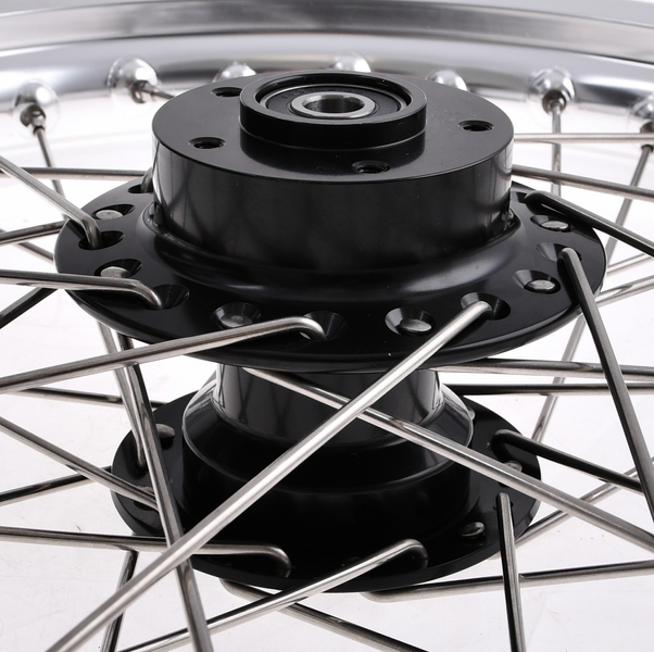 Koło jezdne 1,85x16 Simson S51 alu szprychy inox DPR