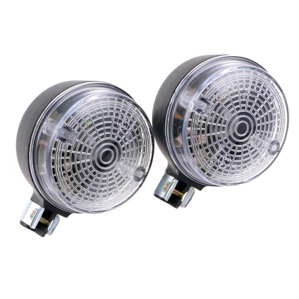 Kierunkowskazy tył okrągłe białe Simson homologacja DPR Classic