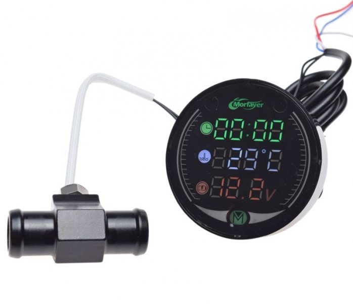 Elektroniczny wskaźnik temperatury płynu napięcia