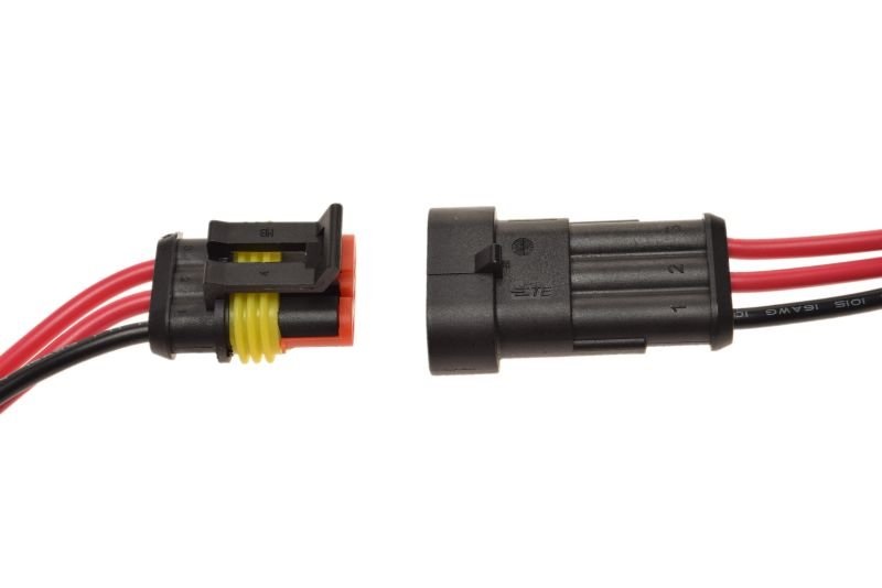 Złącze hermetyczne 3 pinowe wtyk kostka