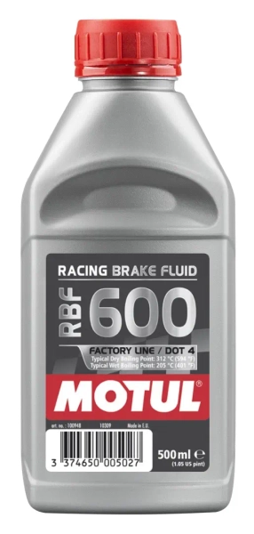 Płyn hamulcowy motul rbf600 factory line 0,5 litra