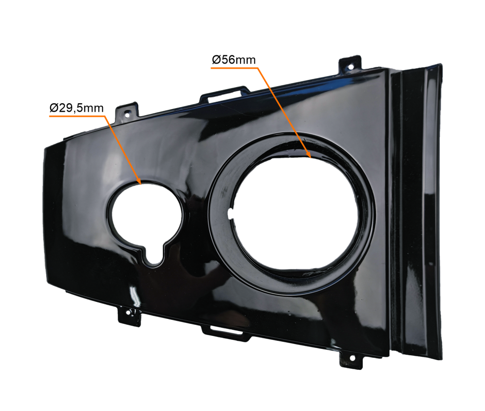 Osłona wlewu paliwa czarna Wilga Vapor Coliber Barton Toros Romet Junak